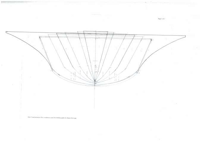 Marc Turner 2013 VJ hull cross sectional shapes